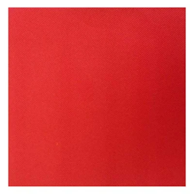 Image of Red Disposable Napkins 40cm Linen Feel Luxury Airlaid Paper Pack of 50
