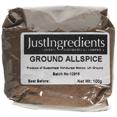 Image of JustIngredients Essentials Allspice Ground, 100 g Pack of 5