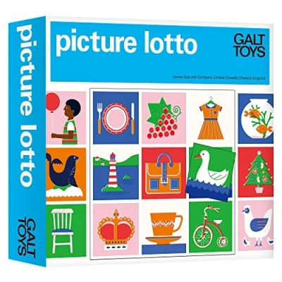 Image of Galt Toys, Picture Lotto, Classic Lotto Game for Children, Ages 4 Years Plus