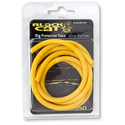 Image of Black Cat Rig Tube 1m Yellow 4mm/8mm (1 piece) Terminal tackle