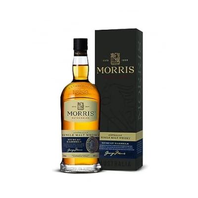 Image of Morris Muscat Barrel Single Malt Australian Whisky, 46% ABV, 70cl with Gift Box
