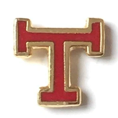 Image of emblems gifts Masonic Royal Arch Triple Tau Enamel Lapel Pin Badge (K028)