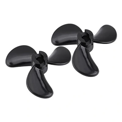 Image of RC Boat Propellers, Plastic Underwater CW CCW 3 Blades Ship Outboard Propellers Props 4mm Shaft