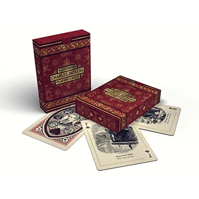 Image of Cultzilla Charles Dickens Illustrated Playing Cards