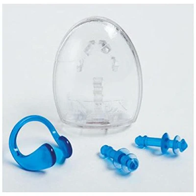 Image of Intex Age 8+ Swimming Latex Free Ear Plugs and Nose Clip Combo Set with Case