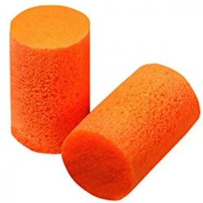 Image of 25 Pairs Howard Leight FF 1 Firmfit Uncorded Earplug in Polybag NRR 30 Individually packed sealed plastic bag