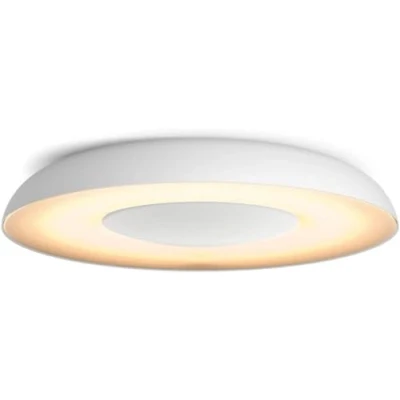 Image of Philips Hue White Ambiance Still Smart Ceiling Light [White] with Bluetooth, Works Alexa, Google Assistant and Apple Homekit