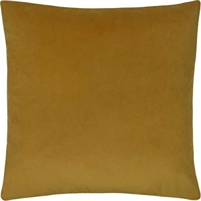Image of Paoletti Sunningdale Polyester Filled Cushion, Saffron, 50 x 50cm