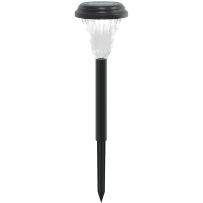 Image of vidaXL Solar Pathway Lights with Ground Spikes 12 pcs White