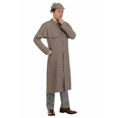 Image of Fun Costumes Adult Sherlock Holmes Fancy dress costume Large