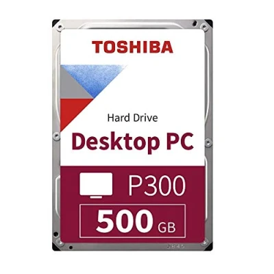 Image of Toshiba P300 500GB 7200RPM 3.5&quot; SATA HDD &#039;Bulk&#039; (HDWD105UZSVA)