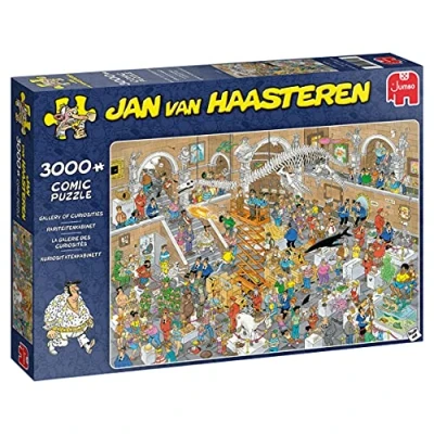 Image of Jan van Haasteren Gallery of Curiosities 3,000 Piece Puzzle