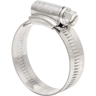 Image of 5x Jubilee 1X Zinc Protected Hose Clip 30 40mm (1.1/8 1.5/8in) JUB1X