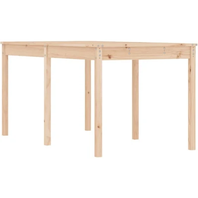 Image of vidaXL Garden Table 159.5x82.5x76 cm Solid Wood Pine
