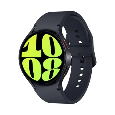 Image of Samsung Galaxy Watch6 Smart Watch, Fitness Tracker, Bluetooth, 44mm, Graphite, 3 Year Extended Warranty (UK Version)