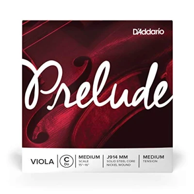 Image of D&#039;Addario J914 MM Prelude Medium Scale Tension Single C String for Viola