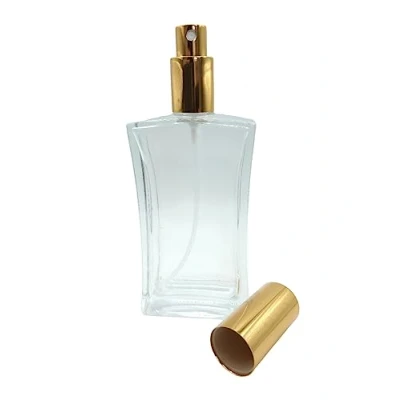 Image of Zénitude Glassworks Empty Glass Perfume Bottle 100ml Gold