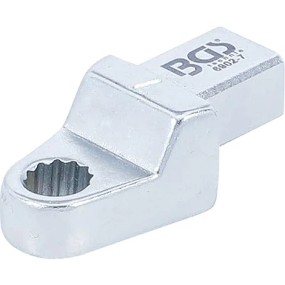 Image of BGS 6902 7 Push Fit Ring Spanner mm Square Size 9 x 12
