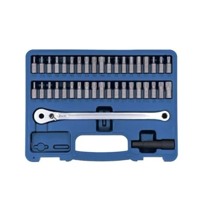 Image of Laser 8770 Low Profile Ratchet &amp; Bit Set 40pc