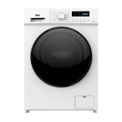 Image of SIA SWM7440W 7kg Washing Machine, 1400RPM, 12 Wash Programs, LED Panel, D Energy Rating, White, 2 Years Parts and Labour Guarantee