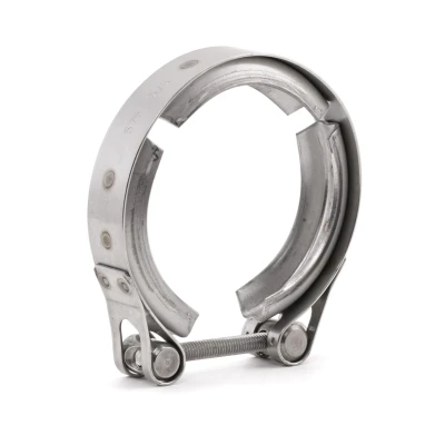 Image of RE569859 Clamp, exhaust system ELRING 259.900 75mm VOLKSWAGEN: Passat B8 Variant, Caddy 3, Touareg I, SKODA: Octavia 3 Schrägheck