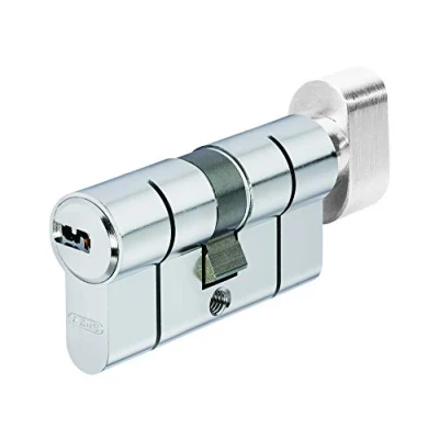 Image of ABUS KD6PSN Knob Cylinder Z50/K50 mm Bknn Nickel Plated