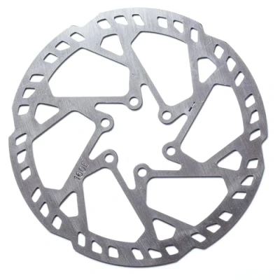 Image of Clarks Cycle Systems CL 01 E Bike Single Piece Steel 6 Bolt Disc Brake Rotor, Silver, 180mm
