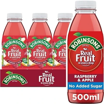Image of Robinsons RTD, Raspberry &amp; Apple, 500 ml, Pack of 12