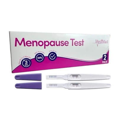 Image of Menopause Test Kit for Women (2 Pack) Perimenopause Female Fertility Testing FSH