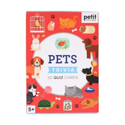 Image of Petit Collage Pets Trivia Cards