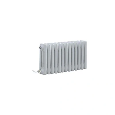 Image of Milano Windsor 600W White Cast Iron Style Horizontal Triple Column Electric Radiator 300mm x 605mm
