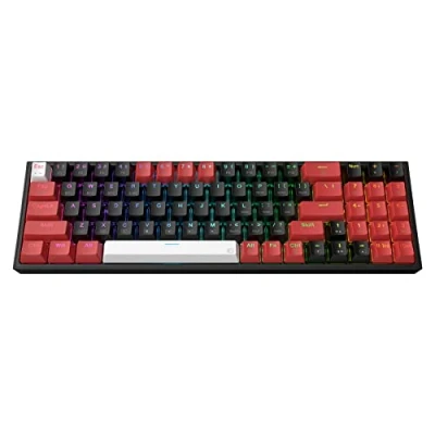 Image of Redragon K628 PRO 75% 3 Mode Wireless RGB Gaming Keyboard, 78 Keys Hot Swappable Compact Mechanical Keyboard w/Hot Swap Free Mod PCB Socket, Dedicated Arrow &amp; Numpad, Red Switch