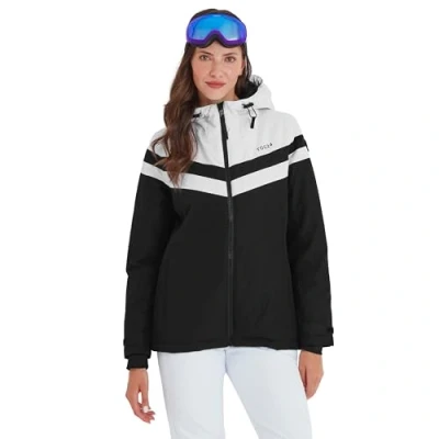 Image of TOG24 Panorama Outdoor jacket, Women&#039;s, Size: 12, Black optic white
