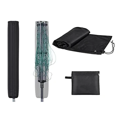 Image of Mrrihand Rotary Washing line Protective Cover, Black, 180cm