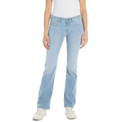 Image of Replay women&#039;s jeans with stretch, Blue (Light 010), 30W / 32L