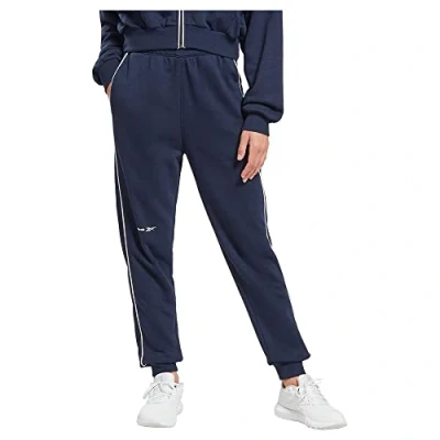 Image of Reebok Women&#039;s ID Energy French Terry Sweatpants, Vector Navy, XS