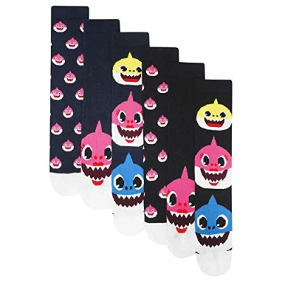 Image of Ladies Shark Family Socks SX148