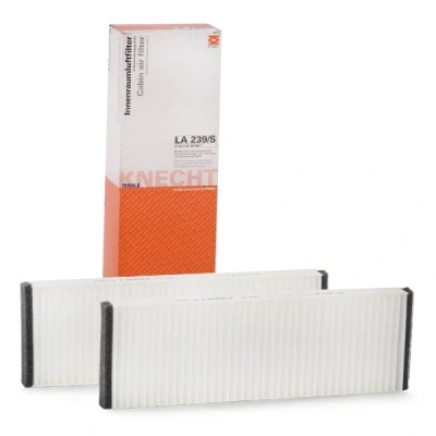 Image of 70582812 Pollen Filter MAHLE ORIGINAL LA 239/S Particulate 306,5mm 99mm 30,0mm AUDI: A6 C6 Avant, C7 Saloon, A3 Sportback