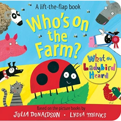 Image of Who&#039;s on the Farm? A What Ladybird Heard Book (What Lift Flaps, 1)