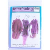 Image of Vilene Iron on Superlight Interfacing: 90 x 50cm: White