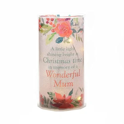 Image of Christmas Memorial Tube Light by Thoughts of You Mum