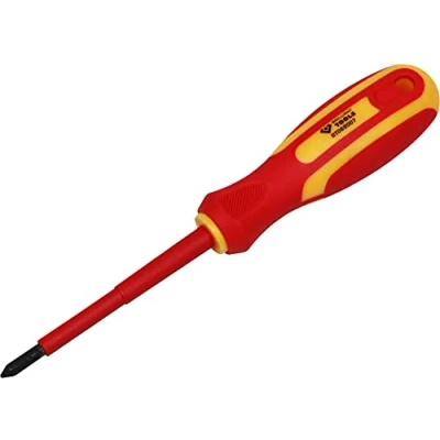 Image of BRILLIANT TOOLS BT068007 VDE Screwdriver PH Phillips PH1 x 80 mm [Powered by KS Tools]