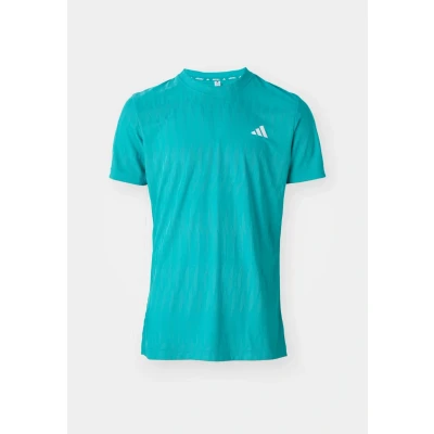 Image of adidas Performance Tennis Climacool Airchill Freelift Sports Tshirt, Men&#039;s, Size: XXL, Pure teal