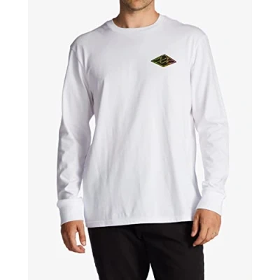 Image of Billabong Crayon Wave Long Sleeve T Shirt for Men