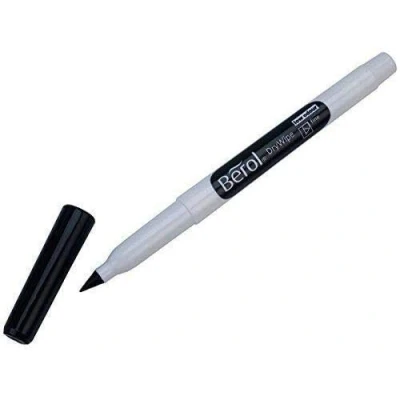 Image of 12 x WHITE BOARD DRY WIPE PENS FINE BLACK