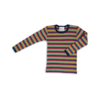Image of Engel, Children&#039;s Long Sleeved Wool Silk Vest Size 92 176 6 Colours, multi coloured,