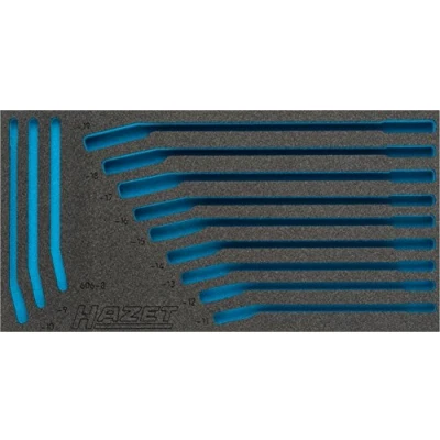 Image of HAZET 163 385L 2 Component Soft Foam Insert Multi Colour
