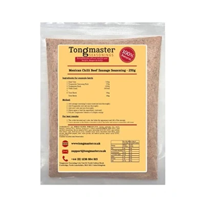 Image of Mexican Chilli Beef Sausage Seasoning 250g (makes a 10kg Batch)