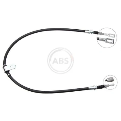 Image of 36530MB00A Brake Cable A.B.S. K18956 985mm Disc for left hand/right hand drive vehicles NISSAN: Cabstar