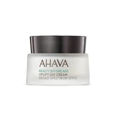 Image of AHAVA Uplift Day Cream SPF 20 Anti Aging Wrinkle Reducer Treatment for Women and Men Firming Tightening Facial Face Neck (50 ml)